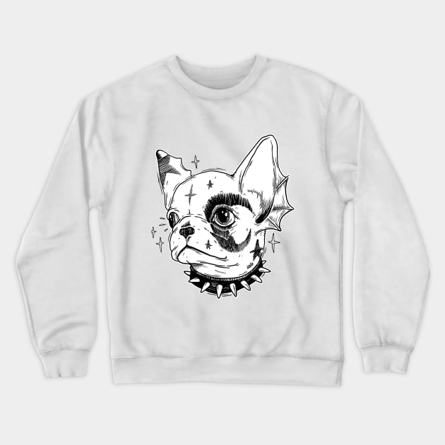 HELL PUPPY Crewneck Sweatshirt by lOll3